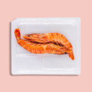 2 Crevettes cuites sauvages 10/15 (taille : gros) - 150g