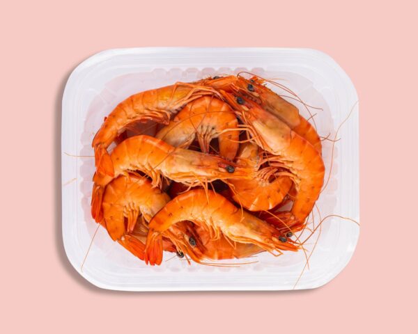 CREVETTES CUITES 30/40 PREMIUM 400G Crevettes cuites 30/40 premium (taille : moyen +) - 400g – Image 1