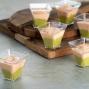 6 Verrines avocat - cocktail de crevettes - 270g