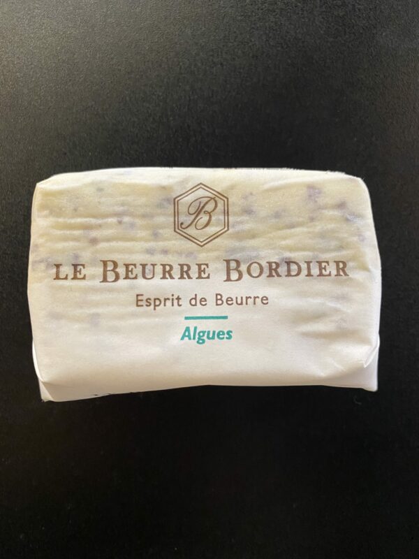 Beurre Bordier aux Algues - 125 g – Image 1
