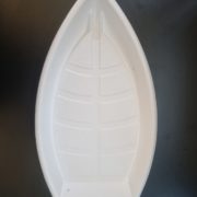 Plateau pour fruits de mer - forme bateau - 6/8 parts