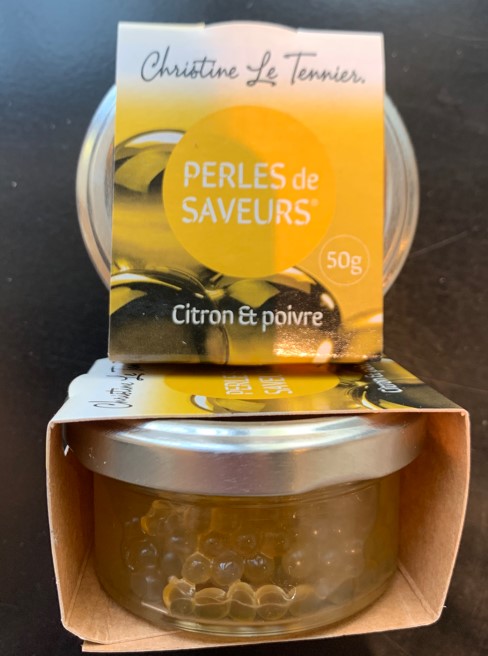 aaa Perles de saveurs Citron et poivre - 50 g – Image 1