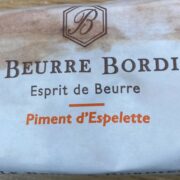 Beurre Bordier au piment d'Espelette - 125 g
