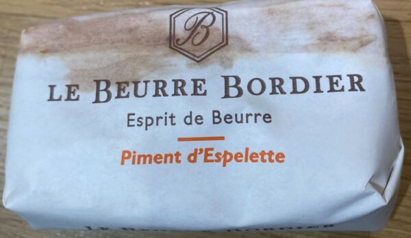 Beurre Bordier au piment d'Espelette - 125 g – Image 1