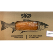 Saumon fumé SNO tranché et désarêté à la main - entre 1,2kg/1,8 kg - poids variable
