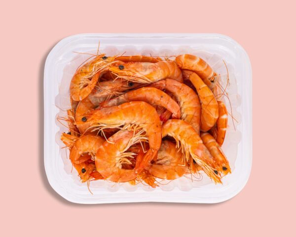 Crevettes cuites 30/50 (taille : moyen) - 1kg – Image 1