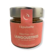 Rillettes de langoustines au safran breton L'épuisette - 6,90€
