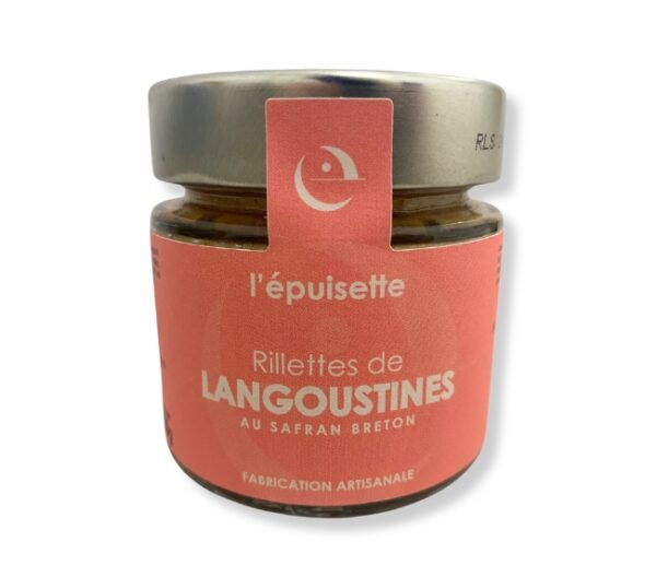 Rillettes de langoustines au safran breton L'épuisette - 6,90€ – Image 1