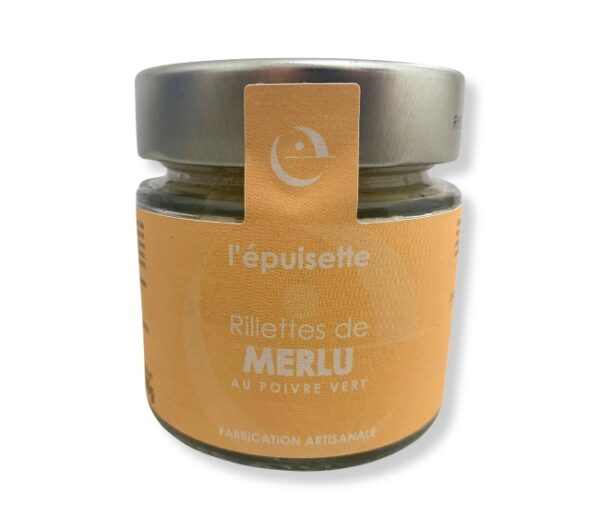 Rillettes de merlu au poivre vert L'épuisette - 5,50€ – Image 1