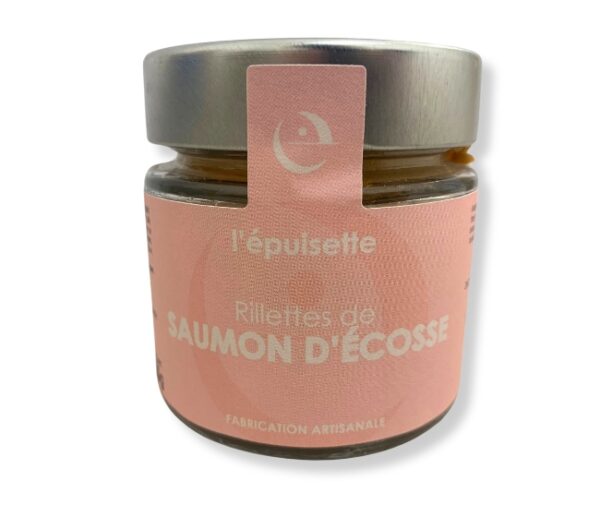 Rillettes de saumon d'Ecosse Rillettes de saumon d'Ecosse L'épuisette - 5,90€ – Image 1