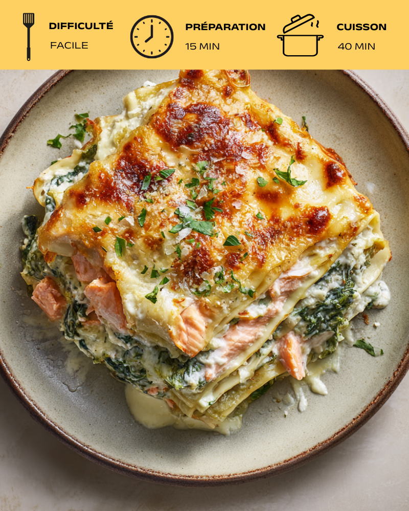 Lasagnes saumon