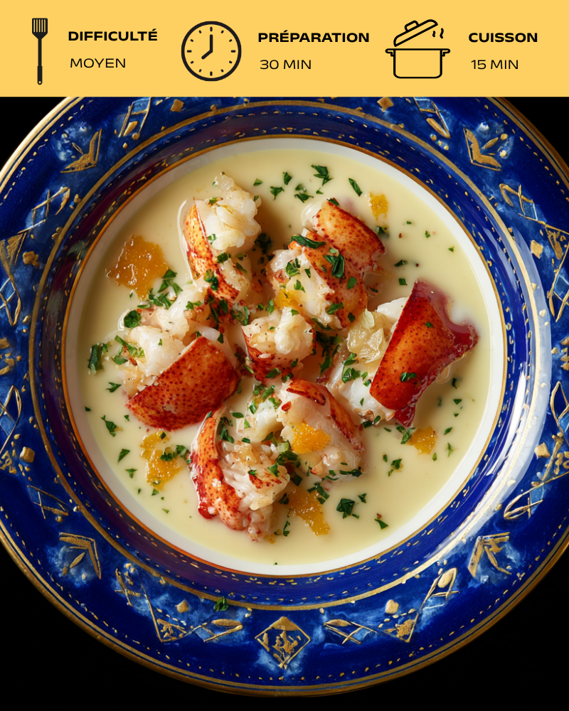 Homard au champagne